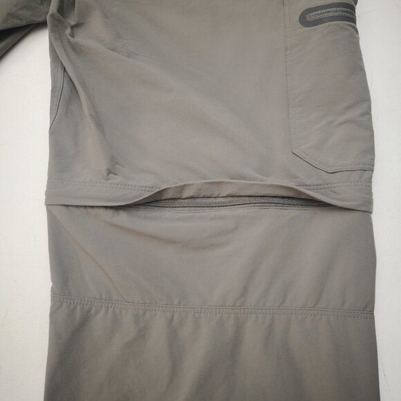 L.L. Bean Men's Size 32/32 Grey Straight Legs Zip Off Pants - Picture 9 of 16